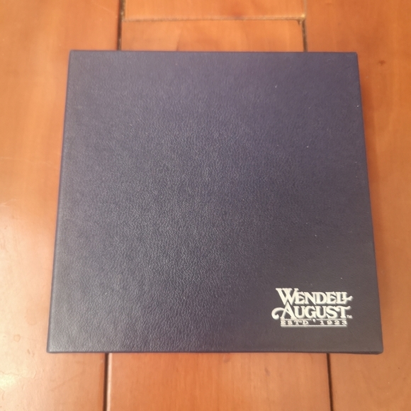 Vintage Wendell August Teacher Tribute Coaster Hand Hammered 4.5" Gift - Picture 5 of 5